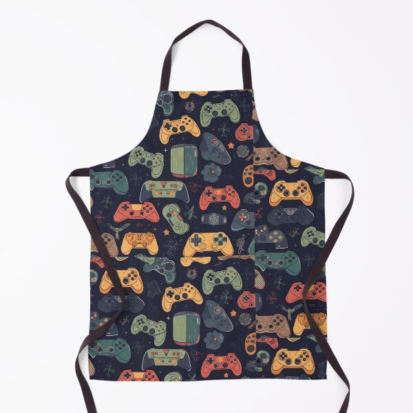 Item preview, Game On: A Colorful Controller Pattern designed and sold by RobotBadGuy0.