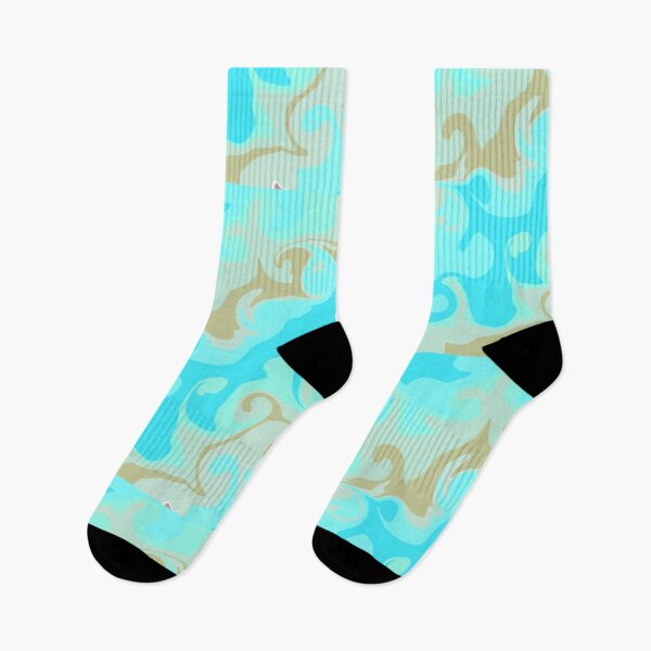 Item preview, Liquid spill - Khaki & Turquoise designed and sold by CeriLodge.
