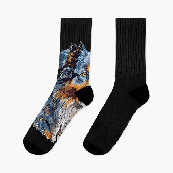 Item preview, Adorable Australian Shepherd Graphic Design designed and sold by DooodleGod.