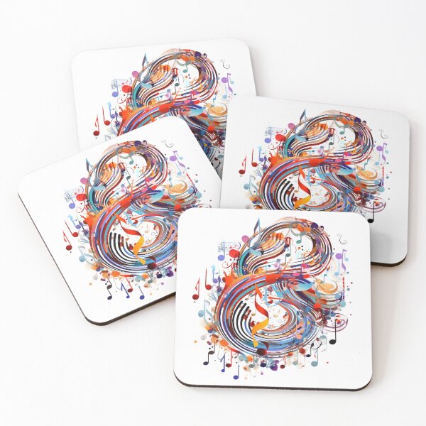 Item preview, Stylized Musical Notes  designed and sold by StudioRedKoala.