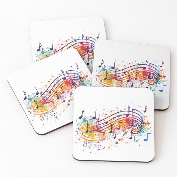 Item preview, Stylized Musical Notes  designed and sold by StudioRedKoala.