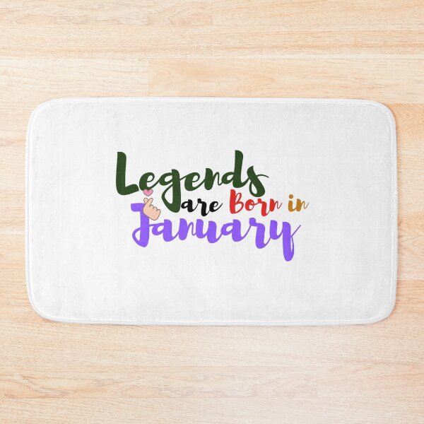 Item preview, Legends are Born in January designed and sold by Sanan Israyilli.