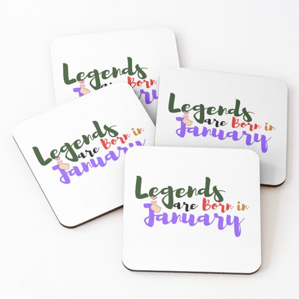 Item preview, Legends are Born in January designed and sold by Sanan Israyilli.
