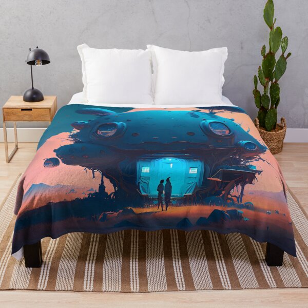 Item preview, AI Wallpaper Abstract House designed and sold by Slowerblue.