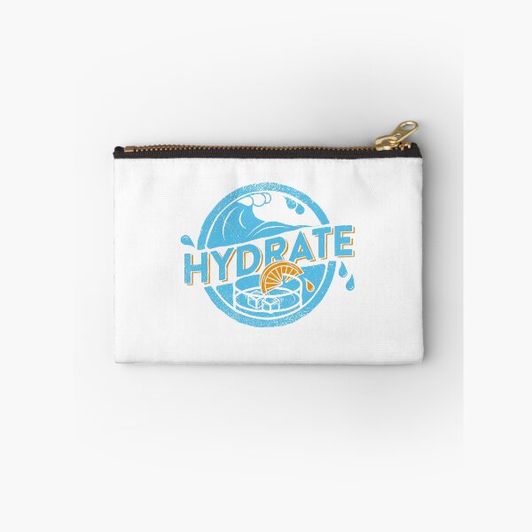 Item preview, Hydrate - a hydration reminder poster/sticker, ideal for your water tracker designed and sold by the50ftsnail.