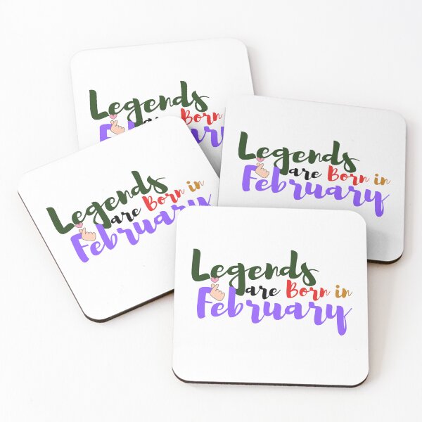 Item preview, Legends are Born in February designed and sold by Sanan Israyilli.