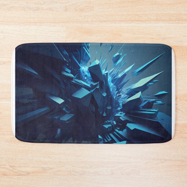 Item preview, AI Wallpaper Abstract Geometric designed and sold by Slowerblue.