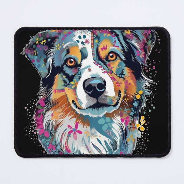 Item preview, Australian Shepherd Collage Custom Design designed and sold by DooodleGod.