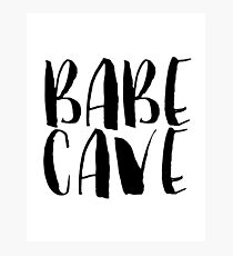 Babe Cave Photographic Print