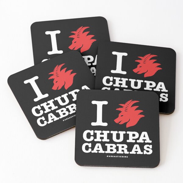 Item preview, I Love Chupacabras - Black designed and sold by AreaStickers.