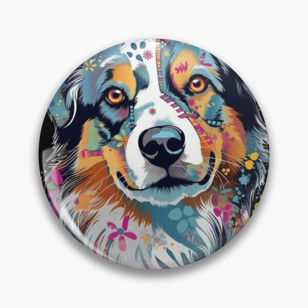 Item preview, Australian Shepherd Collage Custom Design designed and sold by DooodleGod.