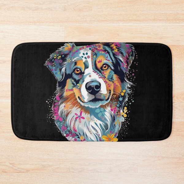 Item preview, Australian Shepherd Collage Custom Design designed and sold by DooodleGod.