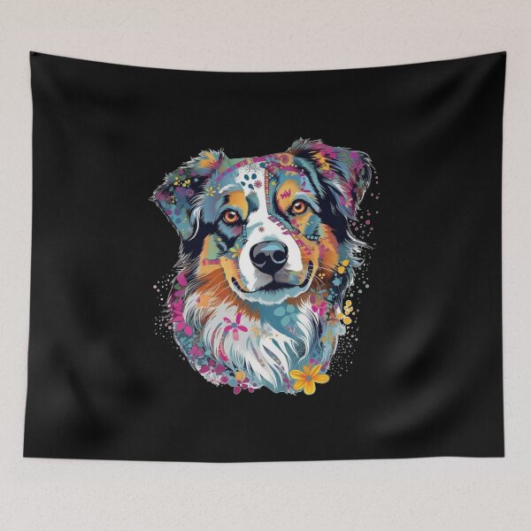 Item preview, Australian Shepherd Collage Custom Design designed and sold by DooodleGod.