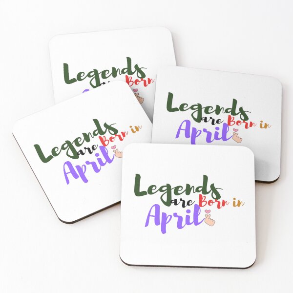 Item preview, Legends are Born in April designed and sold by Sanan Israyilli.