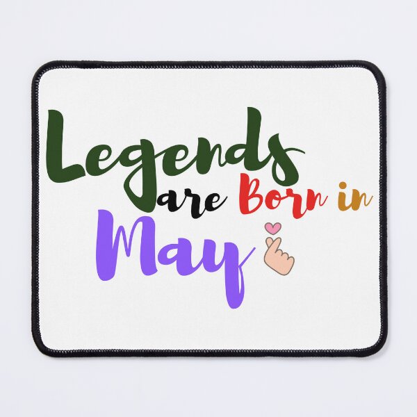 Item preview, Legends are Born in May designed and sold by Sanan Israyilli.