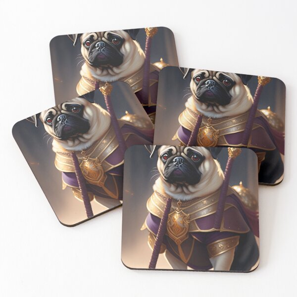 Item preview, Pug with armor designed and sold by WeedSplifs.
