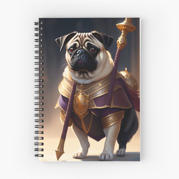 Item preview, Pug with armor designed and sold by WeedSplifs.