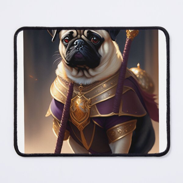 Item preview, Pug with armor designed and sold by WeedSplifs.
