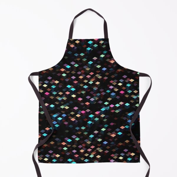 Item preview, Abstract pattern with colored cubes Gift designed and sold by AtisanArt.