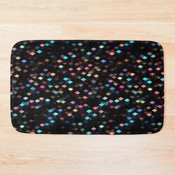 Item preview, Abstract pattern with colored cubes Gift designed and sold by AtisanArt.