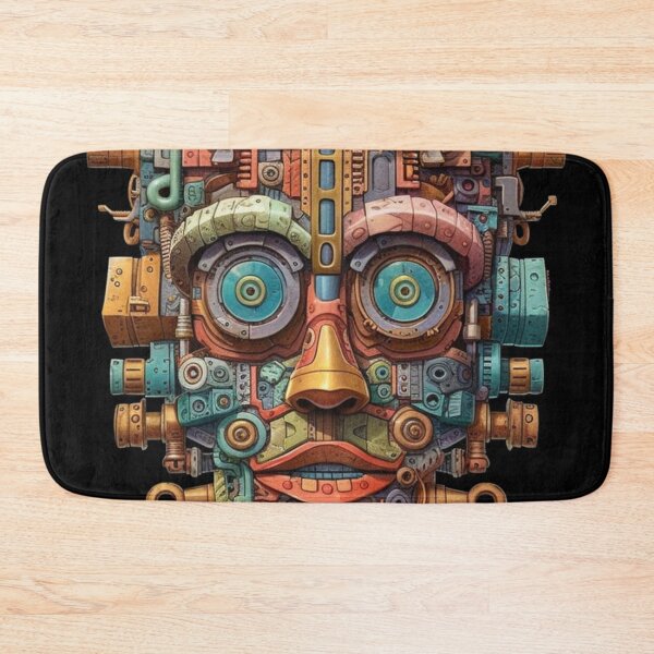 Item preview, Steampunk robot head designed and sold by Yaksza.