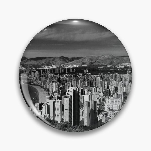 Item preview, Benidorm Skyline Cityscape Costa Blanca Spain designed and sold by AndyEvansPhotos.