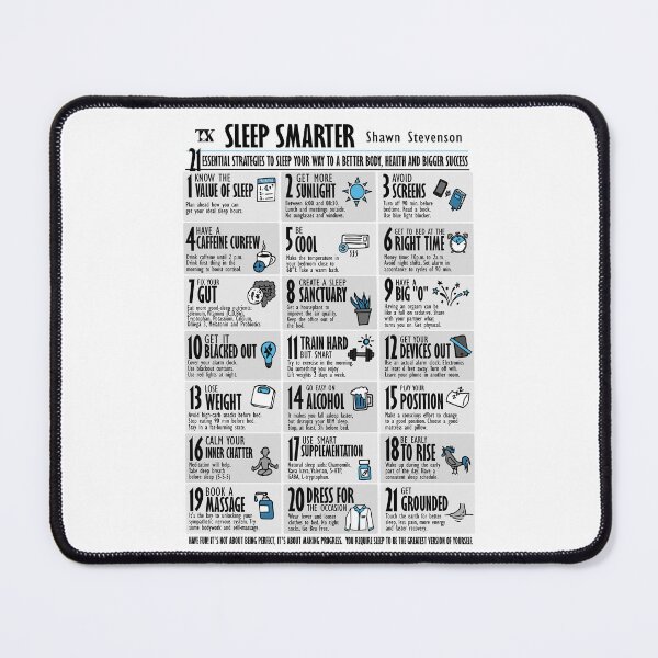 Item preview, Visual Book Sleep Smarter (Shawn Stevenson) designed and sold by TKsuited.