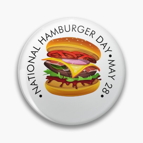 Item preview, National Hamburger Day  designed and sold by HolidayBug.