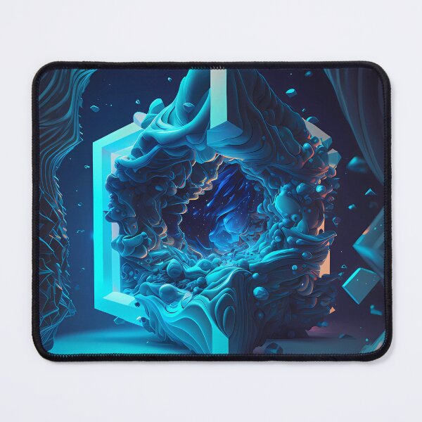 Item preview, AI Wallpaper Abstract Geometric designed and sold by Slowerblue.