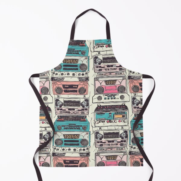 Item preview, Pattern with retro tape recorders Gift designed and sold by AtisanArt.