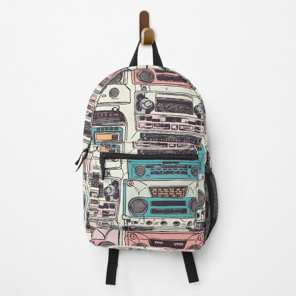 Item preview, Pattern with retro tape recorders Gift designed and sold by AtisanArt.