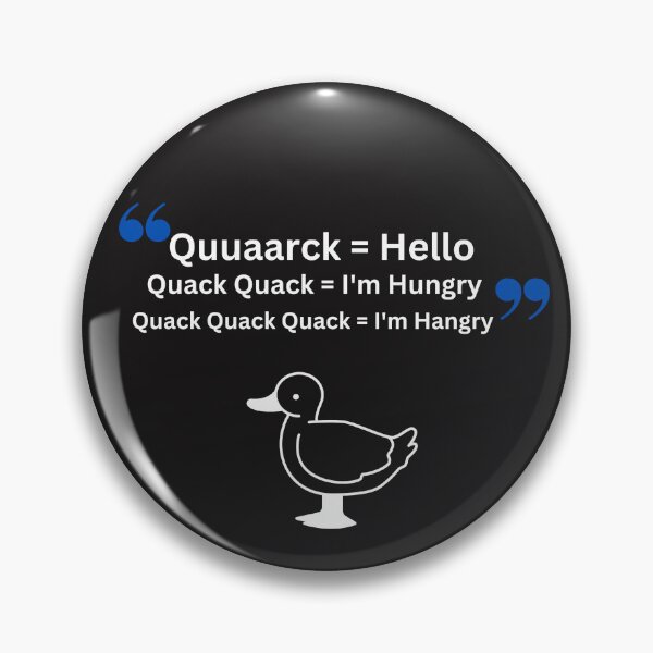 Item preview, Quack Quack Pekin Duck Greetings Talk designed and sold by Reelyfishing.