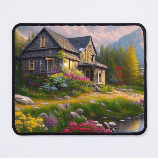 Item preview, Enchanted Cottage designed and sold by HOMEDESIGNPRINT.