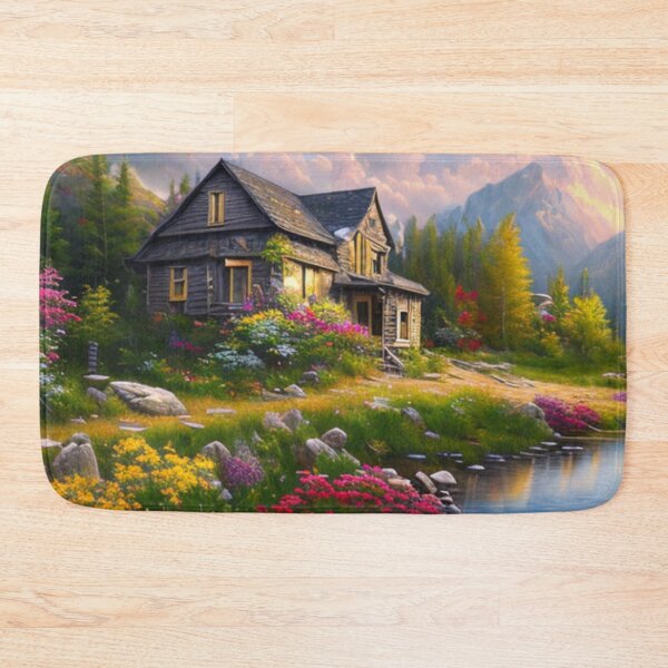 Item preview, Enchanted Cottage designed and sold by HOMEDESIGNPRINT.