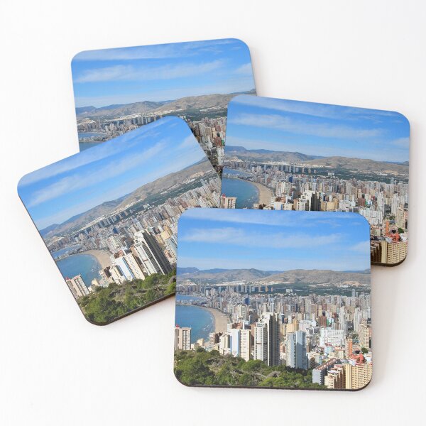 Item preview, Benidorm Skyline Cityscape Costa Blanca Spain designed and sold by AndyEvansPhotos.