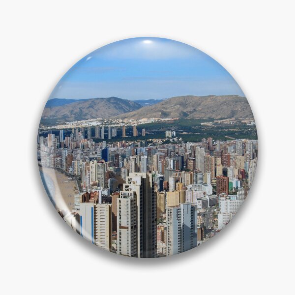 Item preview, Benidorm Skyline Cityscape Costa Blanca Spain designed and sold by AndyEvansPhotos.