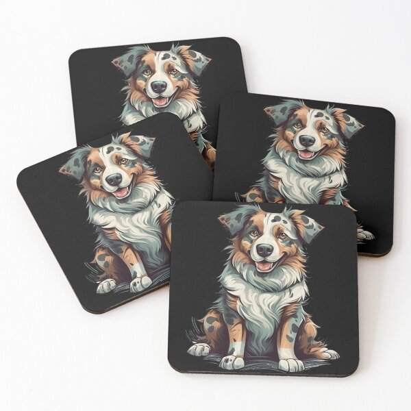 Item preview, Pawsitive Pals' Smart Australian Shepherd designed and sold by DooodleGod.