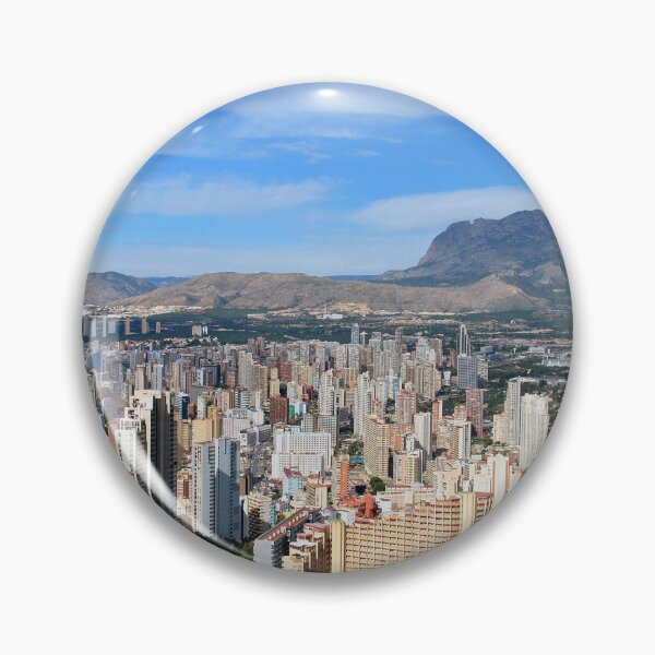 Item preview, Benidorm Skyline Cityscape Costa Blanca Spain designed and sold by AndyEvansPhotos.