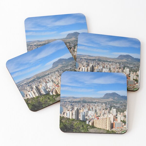Item preview, Benidorm Skyline Cityscape Costa Blanca Spain designed and sold by AndyEvansPhotos.
