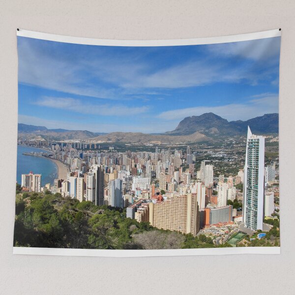 Item preview, Benidorm Skyline Cityscape Costa Blanca Spain designed and sold by AndyEvansPhotos.