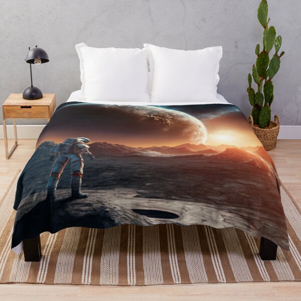 Item preview, Galaxy Space Solar System Planet Mercury/night space sky/outer space galaxy/surrealist deep space/cosmic art designed and sold by aiphotosart.