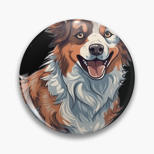 Item preview, Pawsome Pals Australian Shepherd Cartoon designed and sold by DooodleGod.