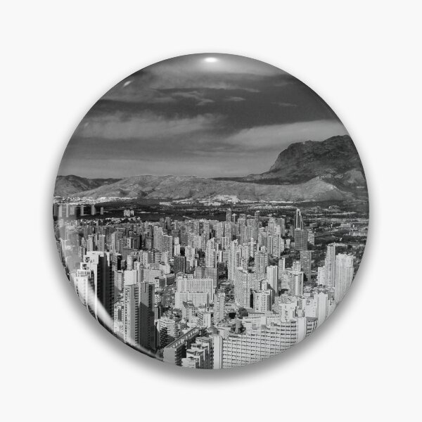 Item preview, Benidorm Skyline Cityscape Costa Blanca Spain designed and sold by AndyEvansPhotos.