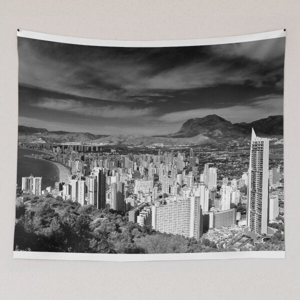 Item preview, Benidorm Skyline Cityscape Costa Blanca Spain designed and sold by AndyEvansPhotos.