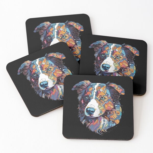 Item preview, Canine Couture Futuristic Aussie Shepherd Design designed and sold by DooodleGod.