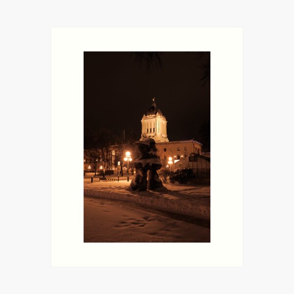 Item preview, Inushtuk Legislature Grounds  designed and sold by Geoffrey.