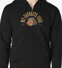 My Favorite Pick Zipped Hoodie