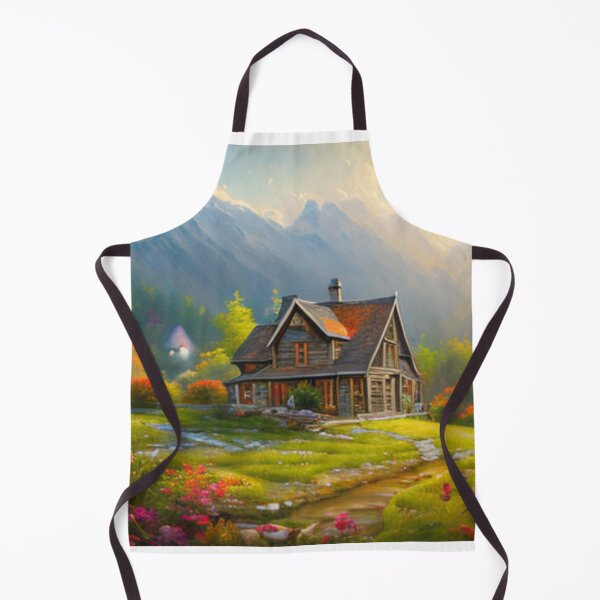 Item preview, Enchanted Mountain Retreat designed and sold by HOMEDESIGNPRINT.