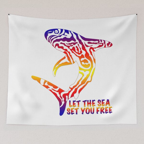 Item preview, LET THE SEA SET YOU FREE designed and sold by likbatonboot.
