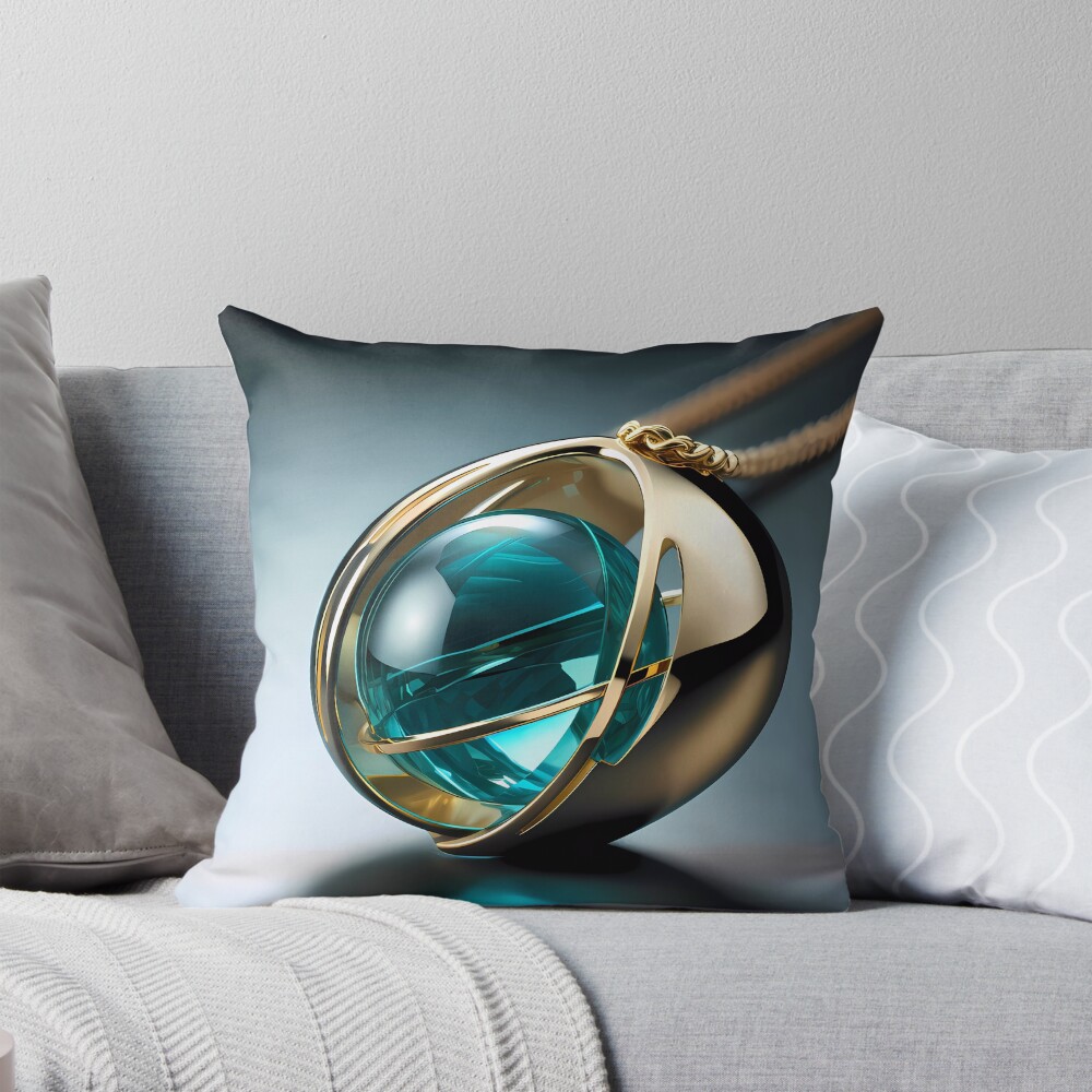 Item preview, Throw Pillow designed and sold by Slowerblue.